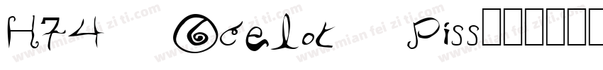 H74 Ocelot Piss字体转换
